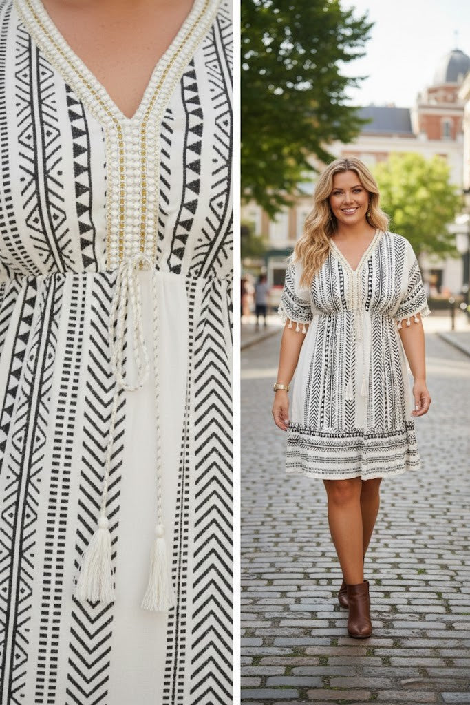 Leah | Vintage Bohemian Dress