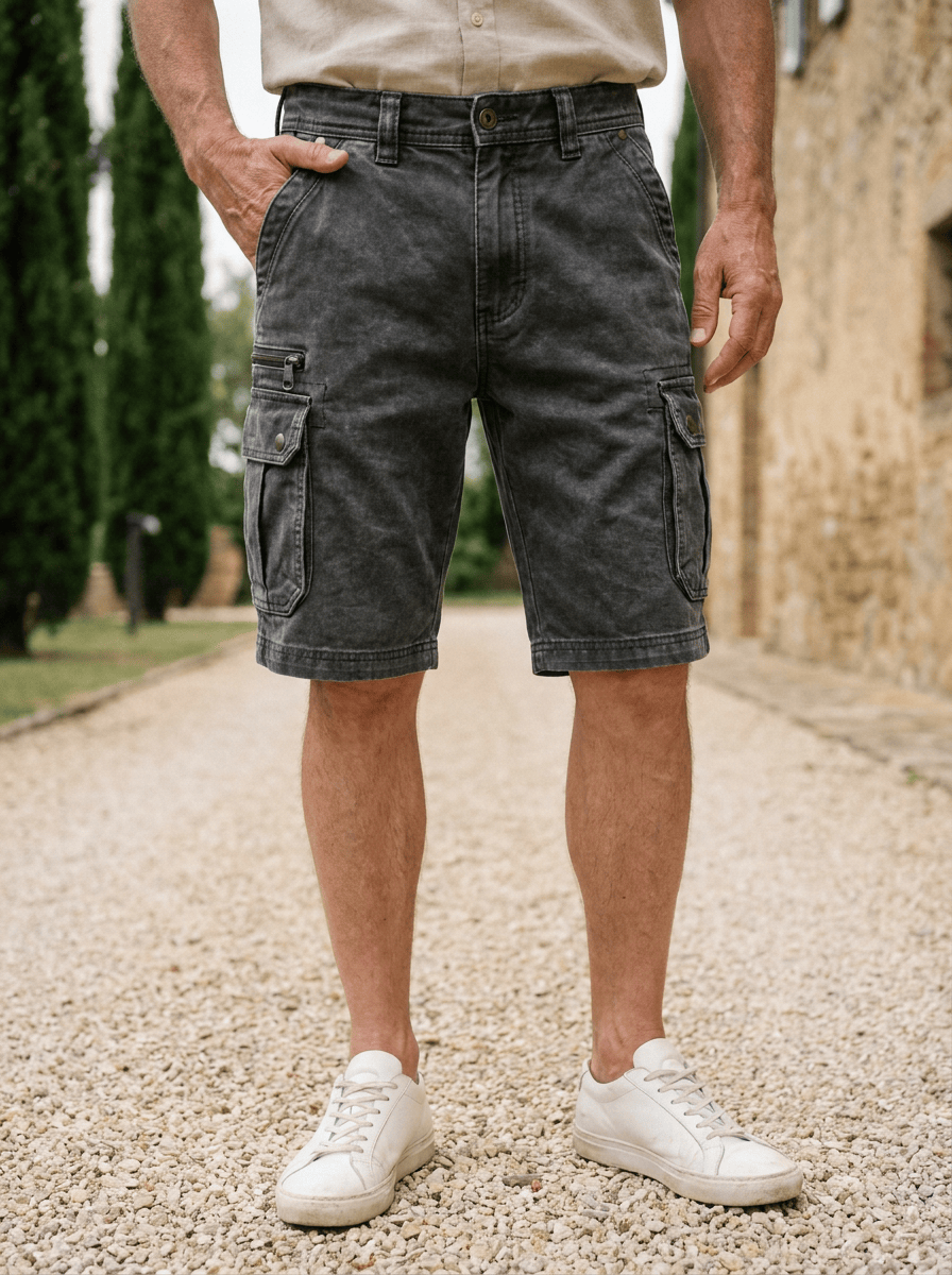 Tyrone - Rugged Cargo Shorts