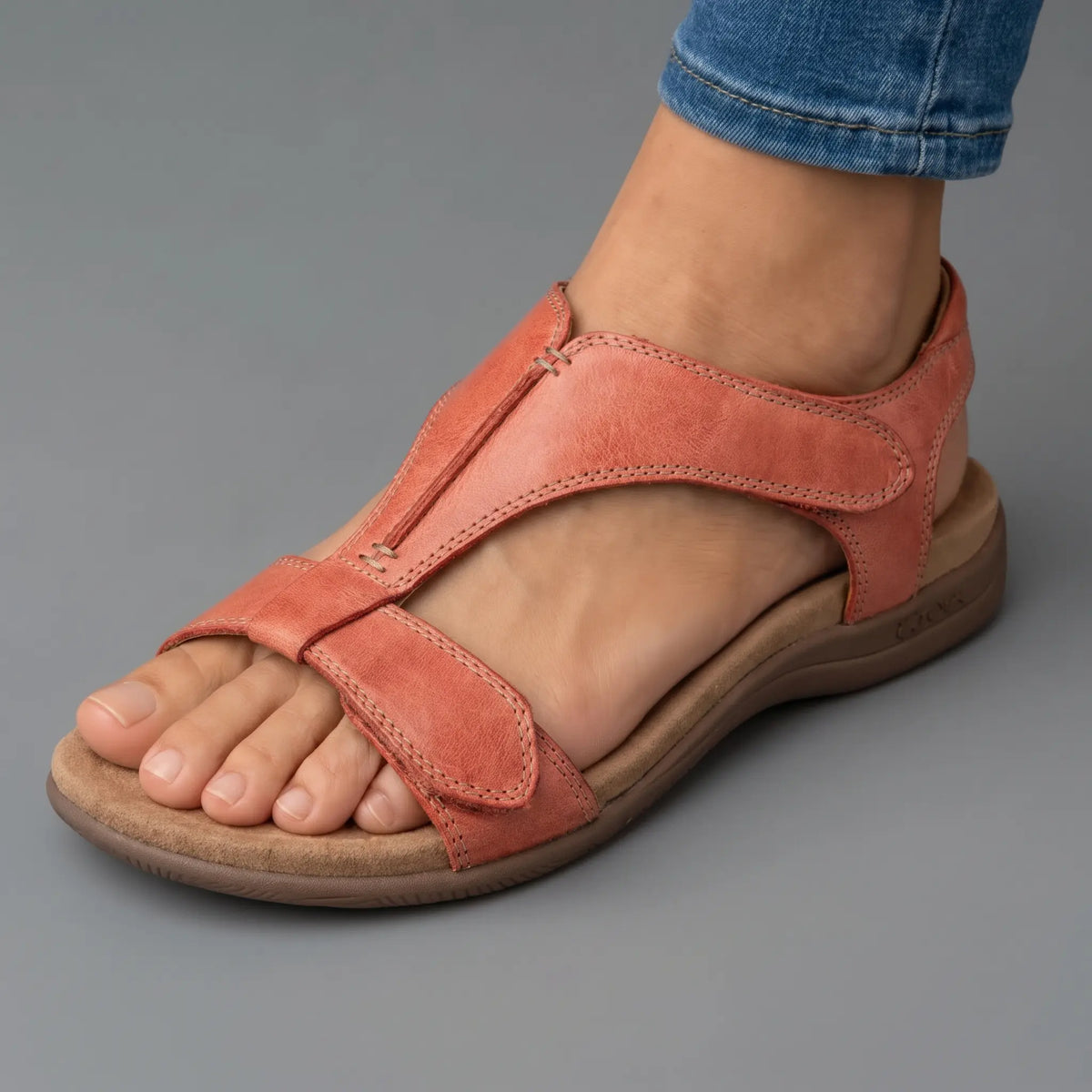 Lara | Orthopedic Leather Strap Sandals