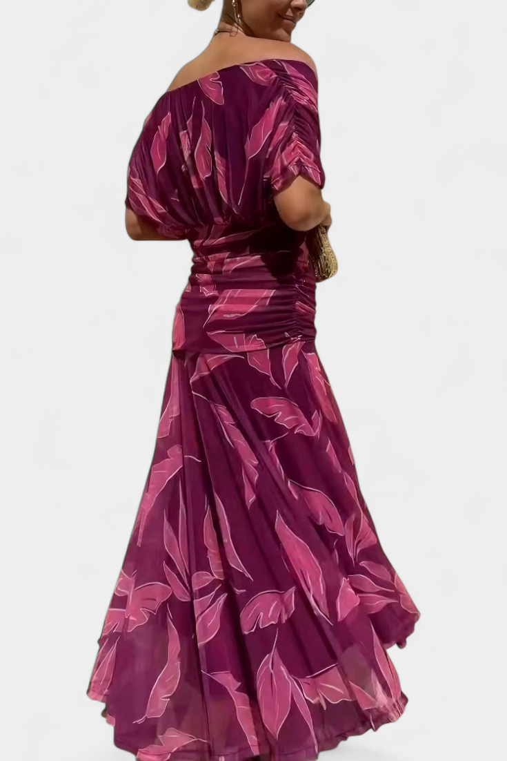 Bethany | Floral V-Neck Dress
