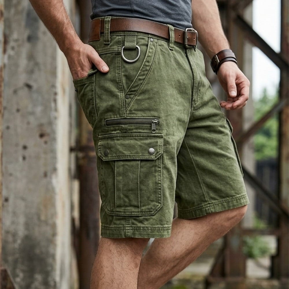 Tyrone - Rugged Cargo Shorts