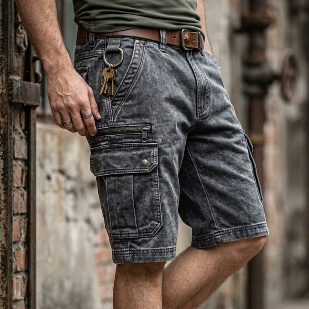 Tyrone - Rugged Cargo Shorts