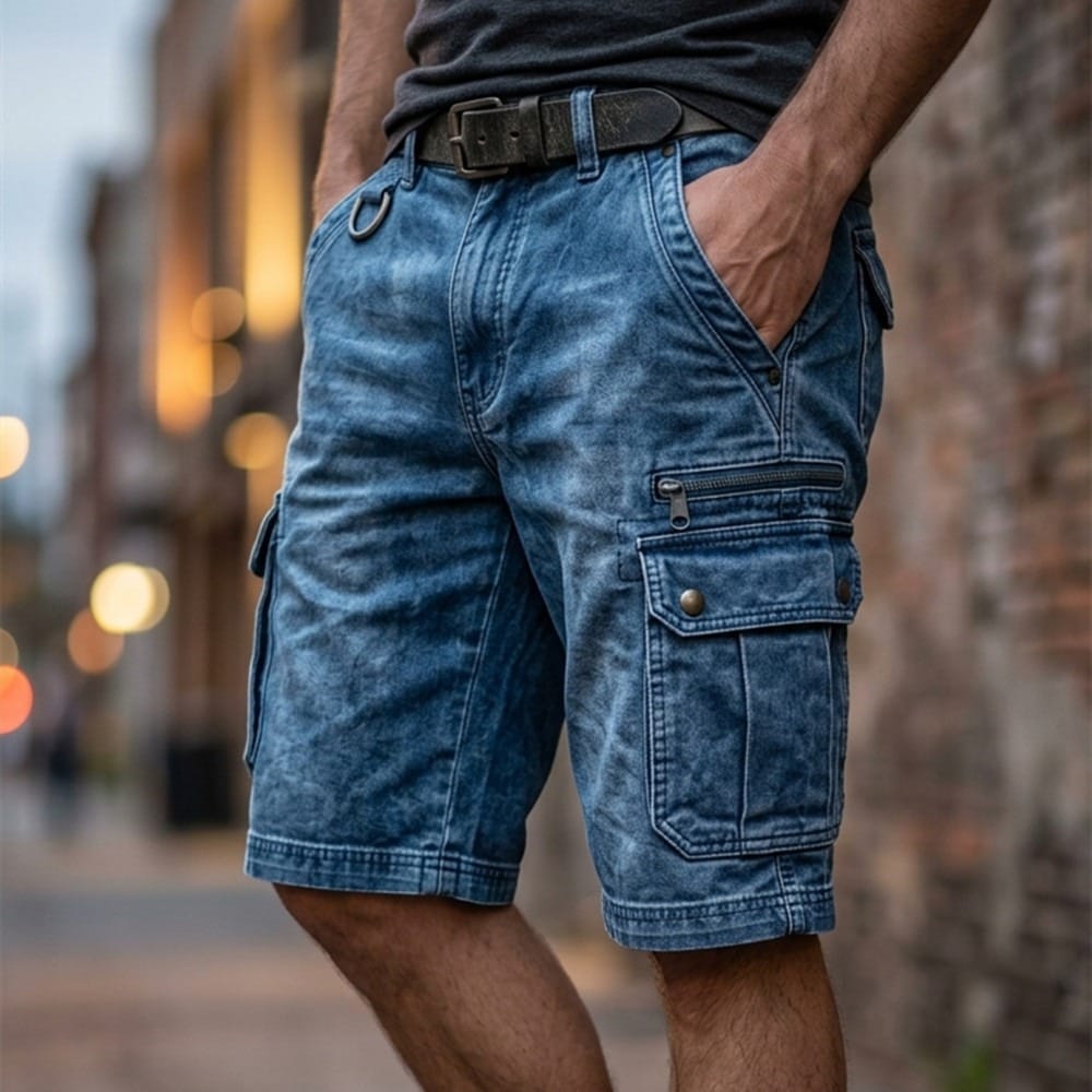 Tyrone - Rugged Cargo Shorts
