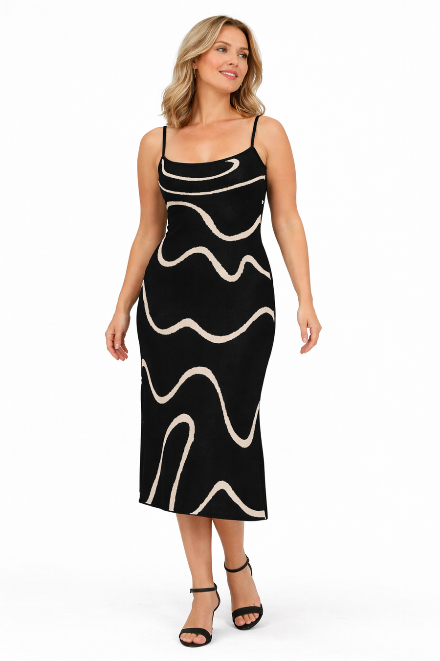 Jessica | Mermaid Knit Midi Dress