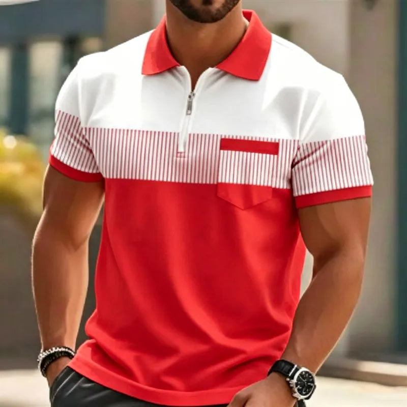 Kellon Zip-Collar Polo