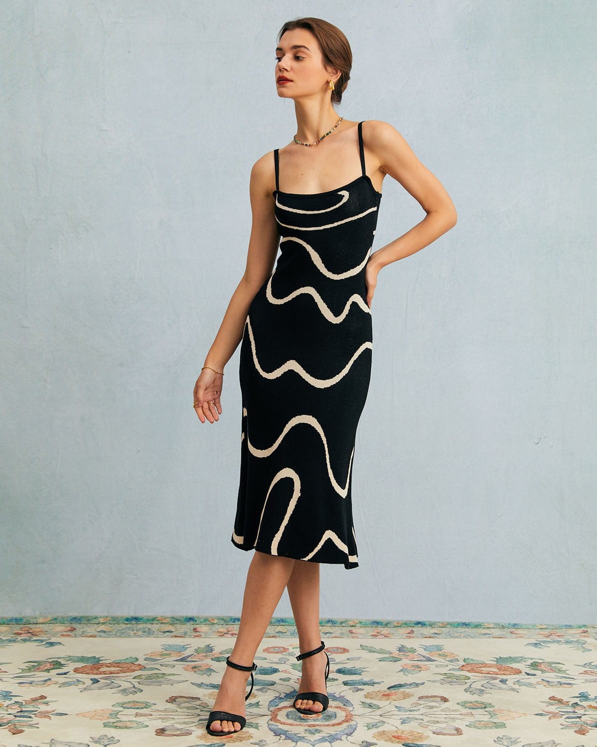 Jessica | Mermaid Knit Midi Dress