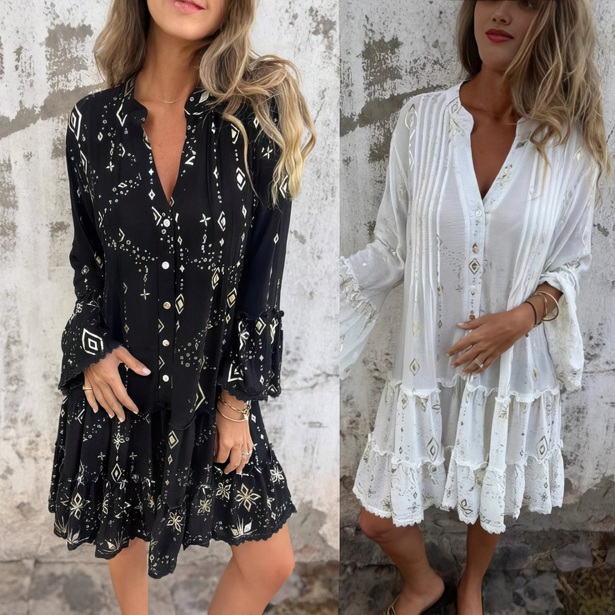 Jackie | Boho Dress